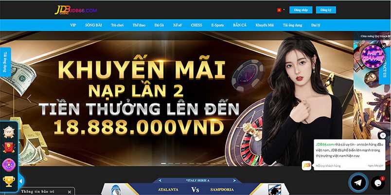 Giao diện Cổng thông tin Giải trí 33Win - 33Win